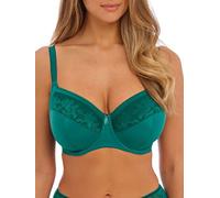 Fantasie Women's Illusion Underwire Side Support Full Coverage Bra, Opaque NA, Emerald, 34DD