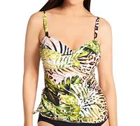 Fantasie Women's Kabini Oasis Twist Underwire Tankini Top, Multi, 36D