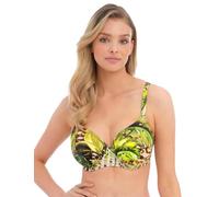 Fantasie Women's Kabini Oasis Underwire Gathered Full Cup Bikini Top, Multi, 34D