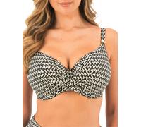 Fantasie Womens Koh Lipe Full Cup Bikini Top - Black Polyamide - Size 32D