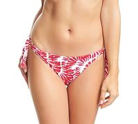 Fantasie Womens Lanai Low-Rise Tie Side Swim Brief, XS, Rose Red