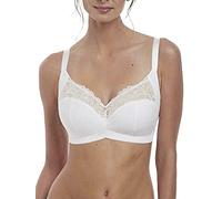 Fantasie Women's Memoir Full Coverage Non-Wired Soft -Cup Lace T-Shirt Bra, White, 32H US