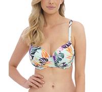 Fantasie Women's Paradiso Underwire Gathered Full Cup Bikini Top, Soft Mint, 3 4G US