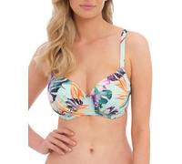 Fantasie Women's Paradiso Underwire Gathered Full Cup Bikini Top, Soft Mint, 42E