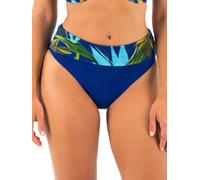 Fantasie Women's Pichola Fold Bikini Brief Bottoms, Tropical Blue, XL