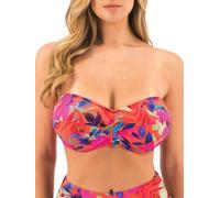 Fantasie Women's Playa Del Carmen Twist Bandeau Bikini Top | Size: 32F Fantasie Multicolor 32F