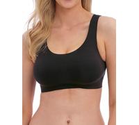 Fantasie Smoothease Soft Cup Pull On Bralette (Medium (M), Black)