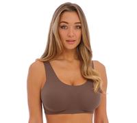 Fantasie Women's Smoothease Wireless Bralette Bra, Opaque, Coffee Roast, S