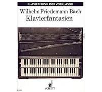 Fantasien piano (advanced) Bach for piano Schott Music Saddle-wire stitching