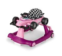 FANTASK 4 in 1 Baby Walker with Adjustable Height and Speed, Music Box, Light and Wheels, for Babies from 6 Months, Supports 12 kg