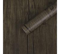 Fantasnight Adhesive Film Furniture Wood Look Vintage Furniture Film Self-Adhesive 60 x 500 cm Oak Brown Waterproof Sticker Decoration Film for Furniture Walls Cupboards Kitchen Tables Christmas