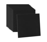 Fantasnight Tile Stickers 15x15cm 24Pcs Black, Marble Self Adhesive Wall Tiles, Sticky Back Plastic Tiles Vinyl Waterproof, Peel and Stick on for Kitchen Bathroom Backsplash