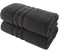 Fantastic 2X Premium Super Jumbo Bath Sheet 600GSM Highly Absorbent 100% Egyptian Cotton Quick Dry Extra Large Soft Fluffy Bath Sheet Towels(95X200cm) (Charcoal Grey)