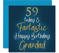Fantastic 59th Birthday Cards for Grandad, 59 Today & Fantastic