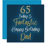 Fantastic 65th Birthday Cards for Dad, 65 Today & Fantastic