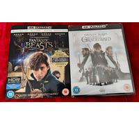 FANTASTIC BEASTS 2 FILMS 4K BLU RAY WHERE TO FIND THEM CRIMES OF GRINDELWALD NEW