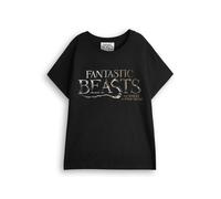 Fantastic Beasts And Where To Find Them Girls Black Short Sleeved T-Shirt - 7-8 Years