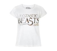 Fantastic Beasts And Where To Find Them Girls White Short Sleeved T-Shirt - 7-8 Years