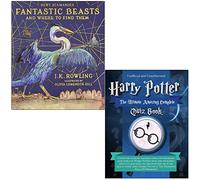 Fantastic Beasts and Where to Find Them: Illustrated Edition & Unofficial Harry Potter - The Ultimate Amazing Complete Quiz Book 2 Books Collection Set