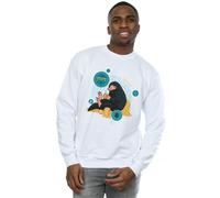 FANTASTIC BEASTS Men's Sitting Niffler Sweatshirt in White | Size: Medium FANTASTIC BEASTS White M