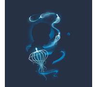 Fantastic Beasts Newt Silhouette Men's T-Shirt - Navy - L - Navy