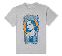 FANTASTIC BEASTS Official Leta Lestrange T-Shirt - Grey | Size: Small FANTASTIC BEASTS Grey S