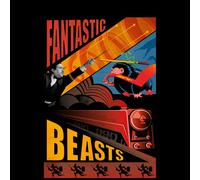 Fantastic Beasts Photographic Unisex T-Shirt - Black - 5XL