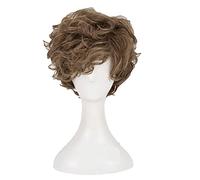 Fantastic Beasts The Crimes of Grindelwald t Scamander Cosplay Wig Brown Short Heat Resistant Synthetic Hair Wig + Wig Cap