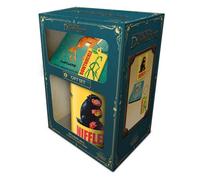 Fantastic Beasts: The Secrets Of Dumbledore Beasts Mug Coaster And Keychain Set Blue/yellow (One Size)