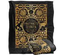 FANTASTIC BEASTS The Secrets of Dumbledore Blanket, 152 x 127 cm Cover Silky Touch Super Soft Throw Blanket