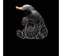 Fantastic Beasts Tribal Niffler Women's T-Shirt - Black - S