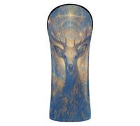 Fantastic Deer Mysterious Color Golf Covers Headcover with Interchangeable No. Tags for Driver Fairway Wood Hybrid