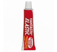 Fantastic Elastic Flexible Glue 20g - Fantastic Elastic Glue Water Resistant Adhesive Glue, Bonds & Seals Metal, Glass, Ceramics, Mirror, Leather, Vinyl & Fabrics