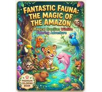 Fantastic Fauna: The Magic of the Amazon: A Coloring Adventure with 21 Baby Animals