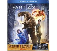 FANTASTIC FOUR Blu-ray+Digital HD LIMITED EDITION Blu-ray with 26-page photo Diary including behind the scenes images TARGET Exclusive
