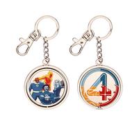 The Fantastic Four: First Steps Rotating Keychain