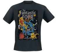 Fantastic Four Scientists. Explorers. Protectors. Heroes. T-Shirt black S