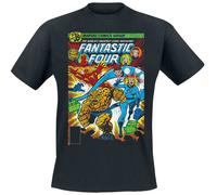 Fantastic Four The World Greatest Comic Magazine Cover T-Shirt black L