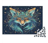 Fantastic Fox Jigsaw Puzzles Puzzle for Adults Kids. 1000 Piece Impossible Challenge Toy Educational Game Home Decoration for Adults& Kids Age 14 Years Up 1000pcs (75x50cm)