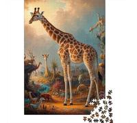 Fantastic Giraffe, Adult Puzzle, 1000 Pieces, 70x50cm/1000pcs