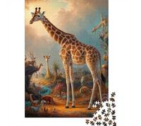 Fantastic Giraffe, Classic Puzzle, 1000 Pieces, 70x50cm/1000pcs