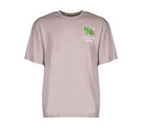 Fantastic Green Turtle Tshirt - male - MSGM - T-Shirts - Beige - L - Tops L