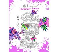 Fantastic Horses: Coloring book