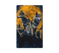 Fantastic Modern Group Wolfs Single Toggle Blank Wall Plate Light Switch Cover Decorative 1 Gang for Kitchen Room Bathroom Size 11.4x7cm