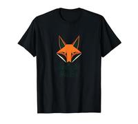 Fantastic Mr. Fox: Clever Woodland Creature Art T-Shirt, Men, Black, 3XL