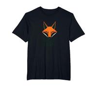 Fantastic Mr. Fox: Clever Woodland Creature Art T-Shirt, Men's Big and Tall, Black, 2X Tall