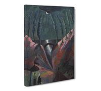Fantastic Night By Marianne Von Werefkin Canvas Print | Gallery Wrapped 30mm Frame Wall Art | 24x16 inches | Ready to Hang | Classic Picture | Living Room Bedroom Lounge Office