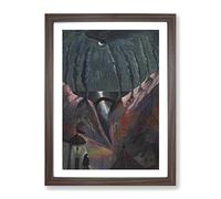 Fantastic Night By Marianne Von Werefkin Classic Painting Framed Print | A3 Walnut Framed Wall Art | Ready to Hang | Classic Historical Picture | Living Room Bedroom Lounge Office