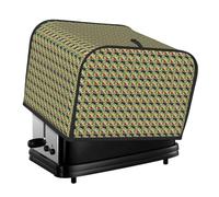 Fantastic Parrot Feather 1 Print 4-Slice Toaster Cover Waterproof Protector Appliance Kitchen Dorm Home Accessory