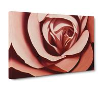 Fantastic Rose Flower Canvas Print | Gallery Wrapped 30mm Frame Wall Art | 30x20 inches | Ready to Hang | Contemporary Floral Picture | Living Room Bedroom Lounge Office